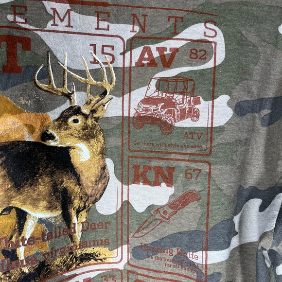 Columbia Camo Elements Graphic Long Sleeve, Mens M, performance hunting gear - Picture 5 of 13